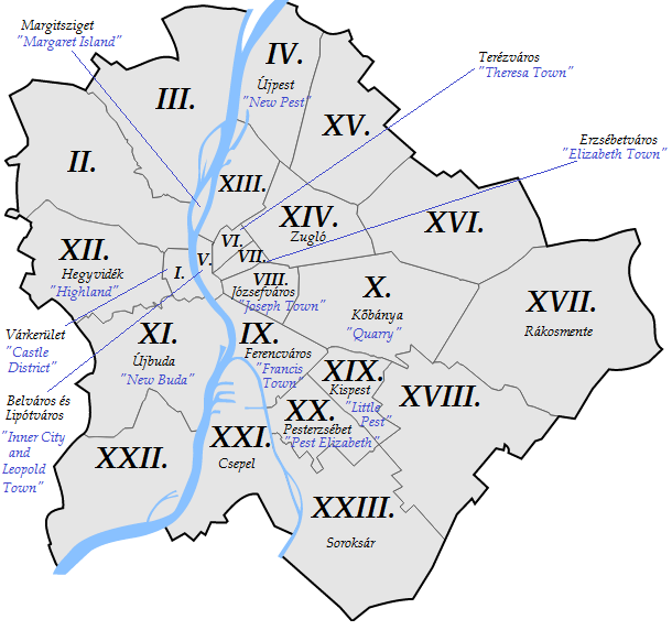 KÃ©ptalÃ¡lat a kÃ¶vetkezÅre: âdistricts of budapestâ