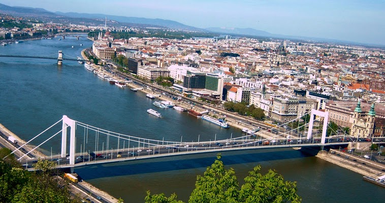 Danube Bridges In Budapest