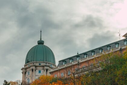 buda castle autumn